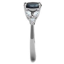 TK1764 - Stainless Steel Ring High polished (no plating) Women Synthetic Montana