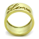 TK1878 - Stainless Steel Ring IP Gold(Ion Plating) Women No Stone No Stone