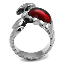 TK1969 - Stainless Steel Ring High polished (no plating) Men Synthetic Siam