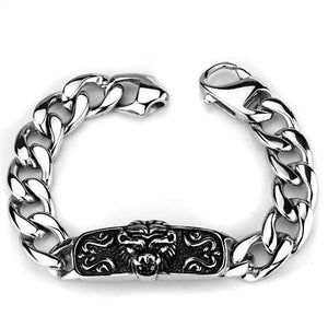 TK1978 - Stainless Steel Bracelet High polished (no plating) Men No Stone No Stone