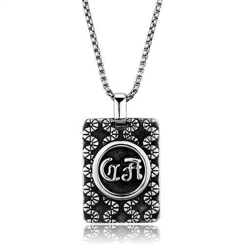 TK1992 - Stainless Steel Necklace High polished (no plating) Men No Stone No Stone