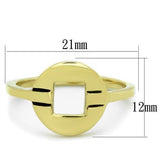 TK2033 - Stainless Steel Ring IP Gold(Ion Plating) Women No Stone No Stone