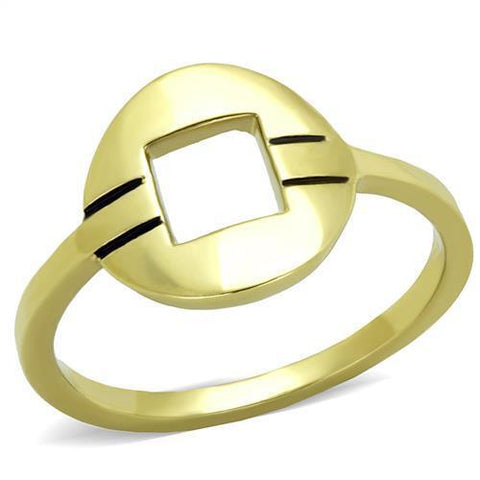 TK2033 - Stainless Steel Ring IP Gold(Ion Plating) Women No Stone No Stone