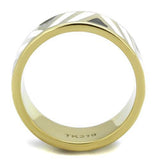 TK2037 - Stainless Steel Ring IP Gold(Ion Plating) Women Epoxy Multi Color