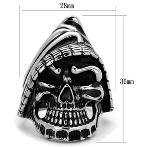 TK2056 - Stainless Steel Ring High polished (no plating) Men No Stone No Stone