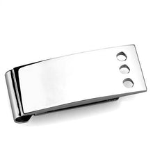 TK2072 - Stainless Steel Money clip High polished (no plating) Men No Stone No Stone