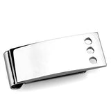 TK2072 - Stainless Steel Money clip High polished (no plating) Men No Stone No Stone