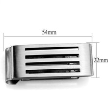 TK2074 - Stainless Steel Money clip High polished (no plating) Men No Stone No Stone