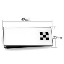 TK2084 - Stainless Steel Money clip High polished (no plating) Men No Stone No Stone