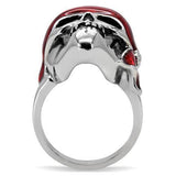 TK210 - Stainless Steel Ring High polished (no plating) Women No Stone No Stone