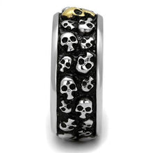 TK2235 - Stainless Steel Ring Two-Tone IP Gold (Ion Plating) Men No Stone No Stone