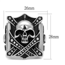 TK2242 - Stainless Steel Ring High polished (no plating) Men No Stone No Stone