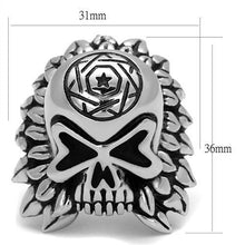 TK2247 - Stainless Steel Ring High polished (no plating) Men No Stone No Stone