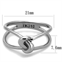 TK2262 - Stainless Steel Ring High polished (no plating) Women No Stone No Stone