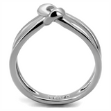 TK2262 - Stainless Steel Ring High polished (no plating) Women No Stone No Stone