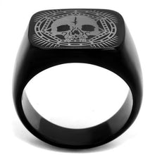 TK2306 - Stainless Steel Ring IP Black(Ion Plating) Men No Stone No Stone