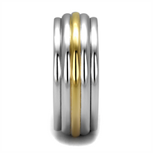 TK2390 - Stainless Steel Ring Two-Tone IP Gold (Ion Plating) Women No Stone No Stone