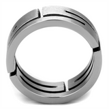 TK2393 - Stainless Steel Ring High polished (no plating) Men No Stone No Stone