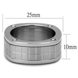 TK2405 - Stainless Steel Ring High polished (no plating) Men No Stone No Stone