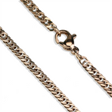TK2429R - Stainless Steel Chain IP Rose Gold(Ion Plating) Women No Stone No Stone