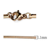 TK2435R - Stainless Steel Chain IP Rose Gold(Ion Plating) Women No Stone No Stone