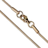 TK2436R - Stainless Steel Chain IP Rose Gold(Ion Plating) Women No Stone No Stone