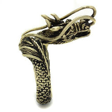 TK2444 - Stainless Steel Ring IP Antique Copper Men Epoxy Jet