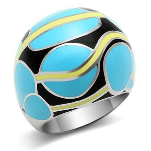 TK249 - Stainless Steel Ring High polished (no plating) Women No Stone No Stone