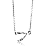 TK2529 - Stainless Steel Chain Pendant High polished (no plating) Women No Stone No Stone