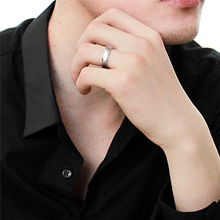 TK2561 - Stainless Steel Ring High polished (no plating) Men No Stone No Stone