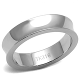 TK2561 - Stainless Steel Ring High polished (no plating) Men No Stone No Stone