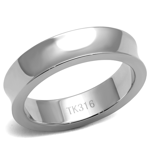 TK2561 - Stainless Steel Ring High polished (no plating) Men No Stone No Stone