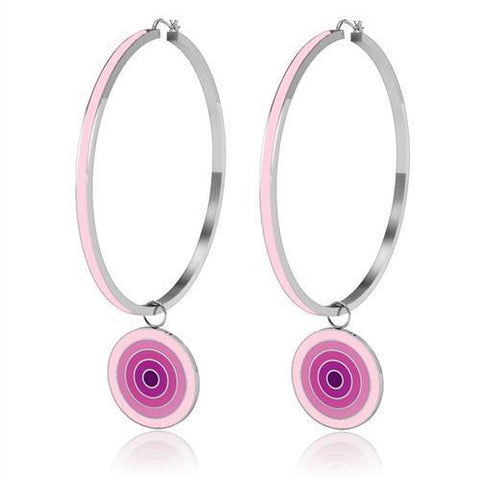 TK271 - Stainless Steel Earrings High polished (no plating) Women No Stone No Stone