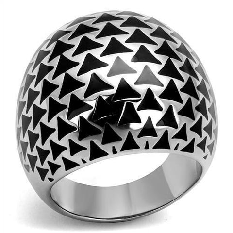 TK2830 - Stainless Steel Ring High polished (no plating) Women No Stone No Stone