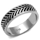 TK2899 - Stainless Steel Ring High polished (no plating) Men No Stone No Stone