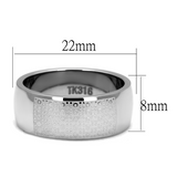 TK2945 - Stainless Steel Ring High polished (no plating) Men No Stone No Stone