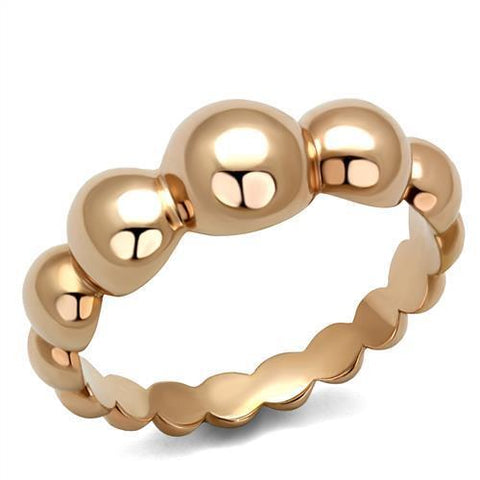 TK2967 - Stainless Steel Ring IP Rose Gold(Ion Plating) Women No Stone No Stone