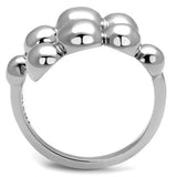 TK3089 - Stainless Steel Ring High polished (no plating) Women No Stone No Stone