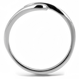 TK3261 - Stainless Steel Ring High polished (no plating) Women No Stone No Stone