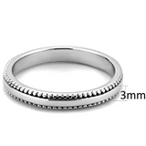 TK3503 - Stainless Steel Ring High polished (no plating) Women No Stone No Stone