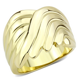 TK3576 - Stainless Steel Ring IP Gold(Ion Plating) Women No Stone No Stone