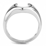 TK3619 - Stainless Steel Ring High polished (no plating) Men No Stone No Stone