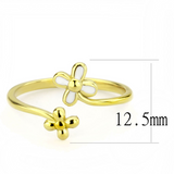 TK3631 - Stainless Steel Ring IP Gold(Ion Plating) Women No Stone No Stone