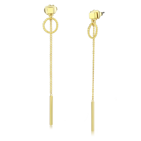 TK3677 - Stainless Steel Earrings IP Gold(Ion Plating) Women No Stone No Stone