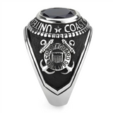 TK3727 - Stainless Steel Ring High polished (no plating) Men Synthetic Montana