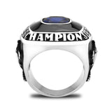 TK3728 - Stainless Steel Ring High polished (no plating) Men Synthetic Montana