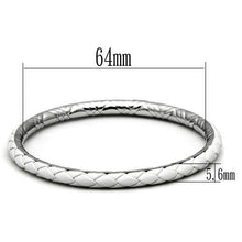 TK406 - Stainless Steel Bangle High polished (no plating) Women No Stone No Stone