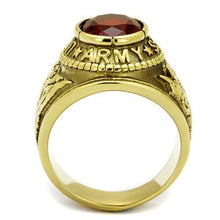 TK414706G - Stainless Steel Ring IP Gold(Ion Plating) Men Synthetic Siam