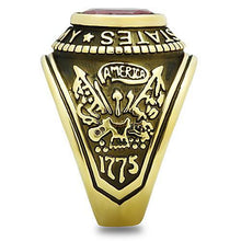 TK414706G - Stainless Steel Ring IP Gold(Ion Plating) Men Synthetic Siam