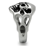 TK468 - Stainless Steel Ring High polished (no plating) Men No Stone No Stone